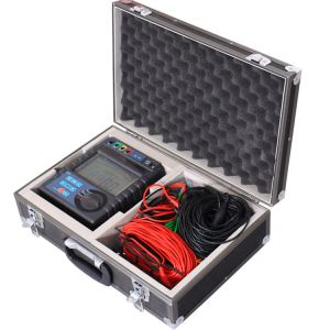Digital Earth Resistance Tester Grounding Resistance Testing with Certificate