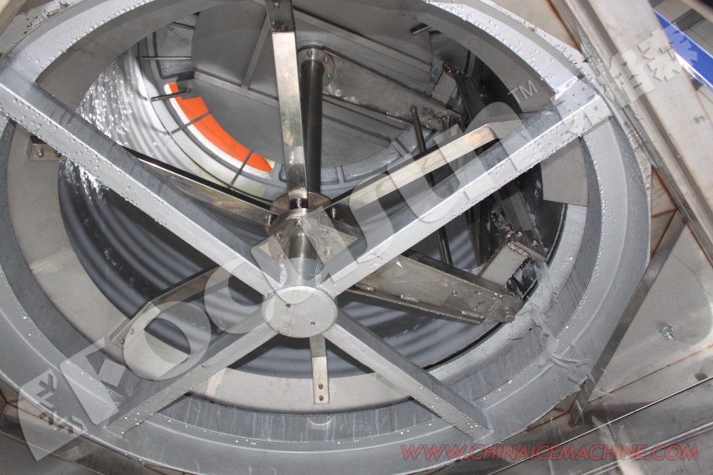 3tons/24hours Flake Ice Making Machine Advanced Technology and Danfoss Expansion Valve