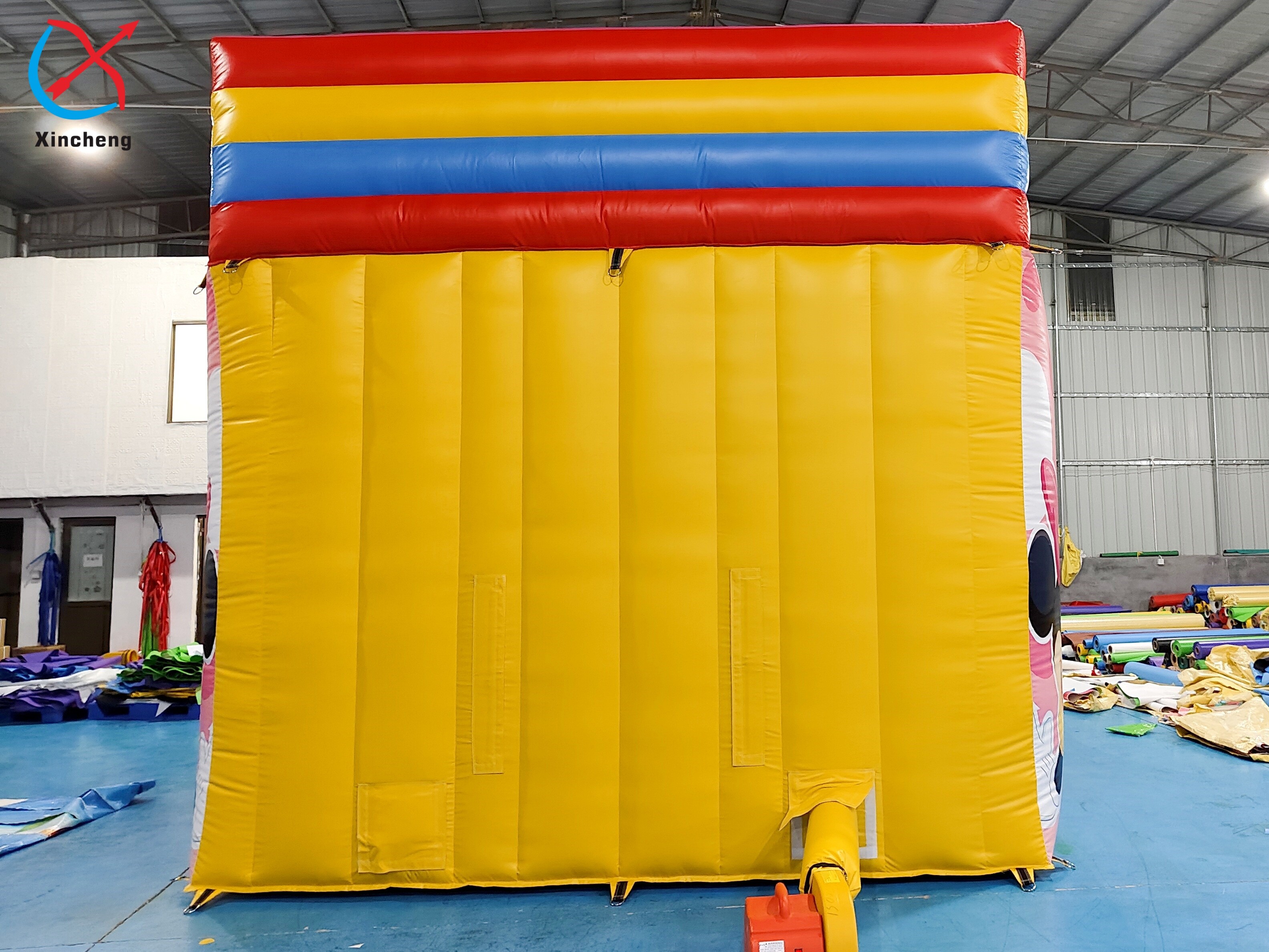 Customized Inflatable Slide Mickey And Minnie Inflatable Double Dry Slides Castle