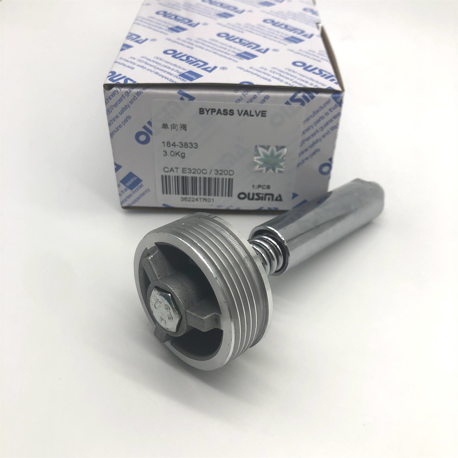 184-3833 Return Solenoid Valve , E320C E320D Control Valve