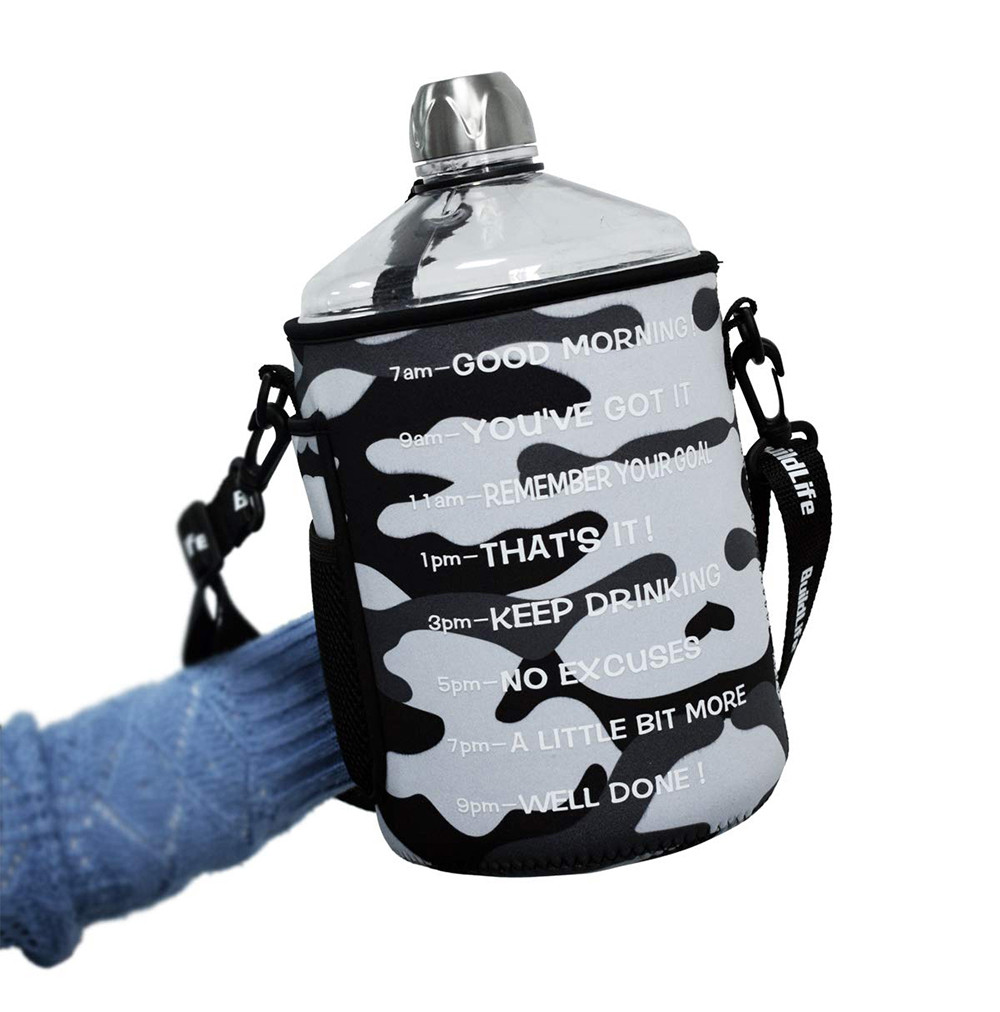 Camouflage Neoprene 1 Gallon Water Bottle Sleeve