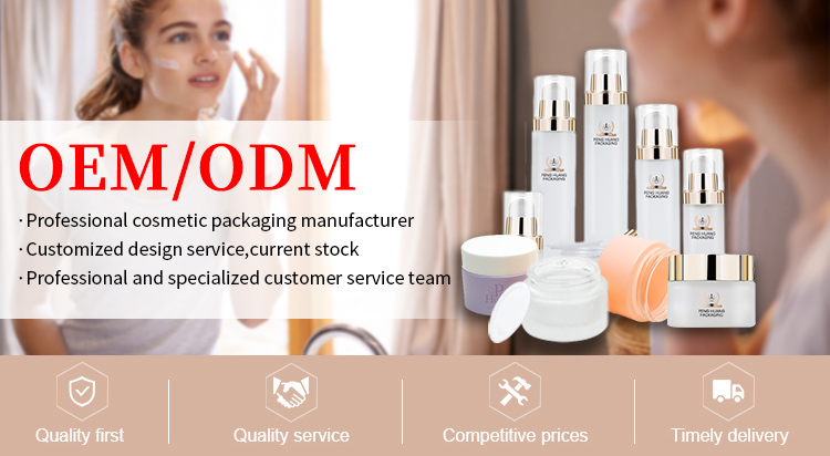 Glass Cream Jar Packaging 20g 30g Cosmetic Glass Cream Jars For Moisturizer Container