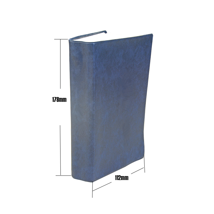 OEM Soft Cover Book Printing , PU leather A5 Pocket Size Book Printing
