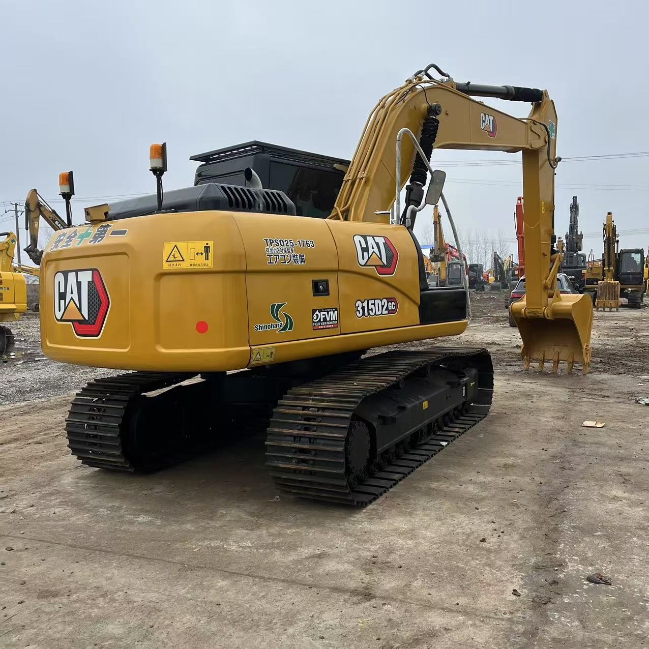 15ton Used Cat 315D2GC Digger Original Paint Secondhand Cat 315 Excavators