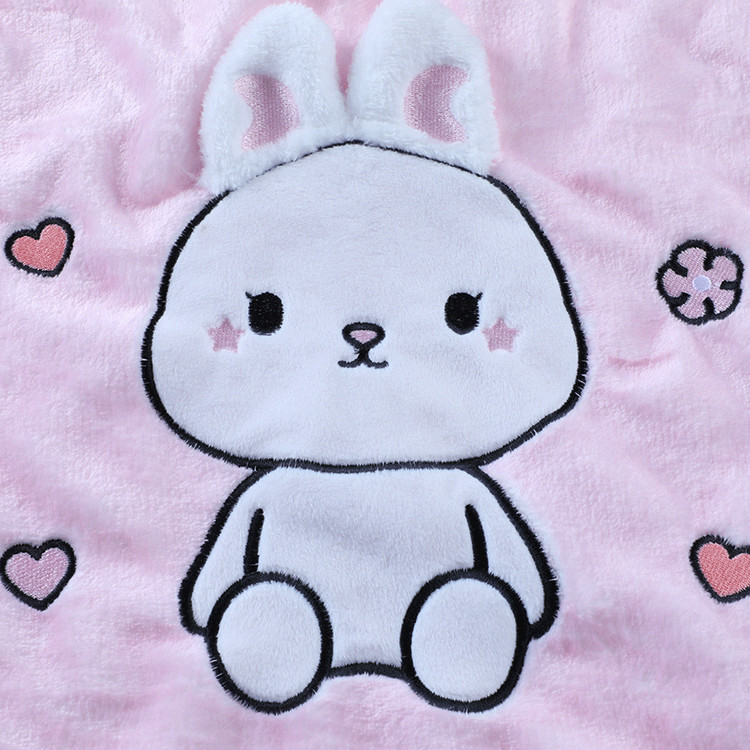 Animal Personalized Flannel Blanket Breathable 100 Polyester Microfiber Blanket