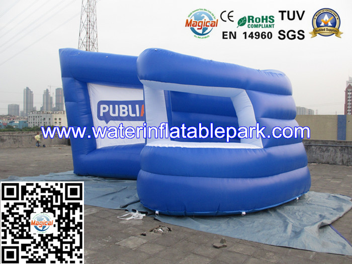 Family Folding Inflatable Tent Camping / Inflatable Showing Tent For Exhibition