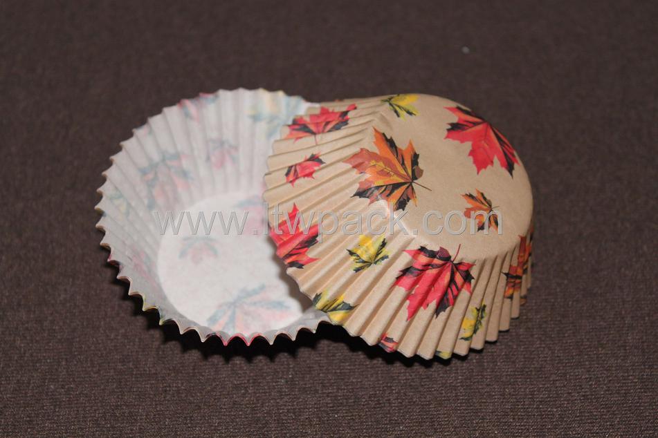 Hot sale Green Color Greaseproof paper baking cup manufacturer in China