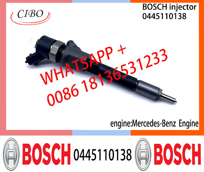 BOSCH Common Rail fuel Injector 0445110137 A6460700187 0445110138 0445110294 0445110295 for Mercedes-Benz 2.2CDi