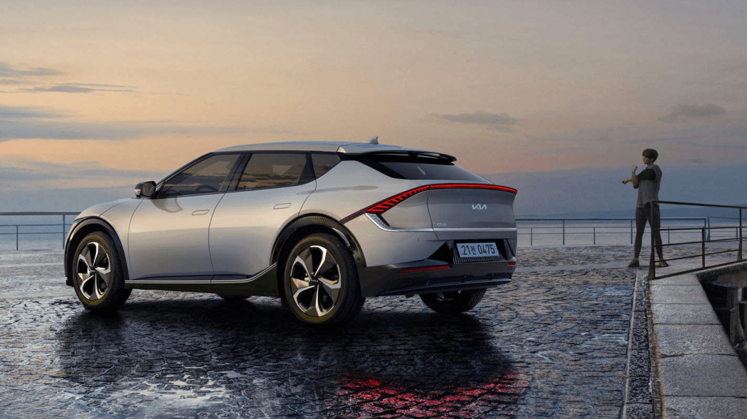 2023 2024 CLTC Endurance 617KM/555KM Pure Electric Coupe Kia Energy EV6 Made in and with 100 km/h Acceleration 3.5S-7.3S