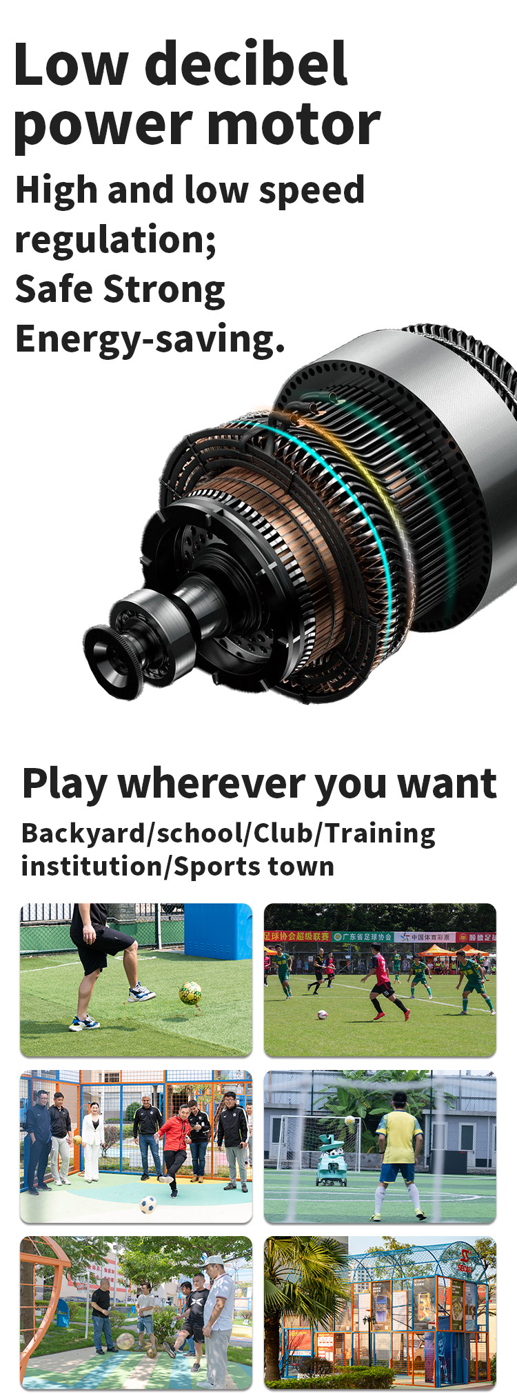 AC 100V Programmable Football Throwing Machine Football Training Equipment