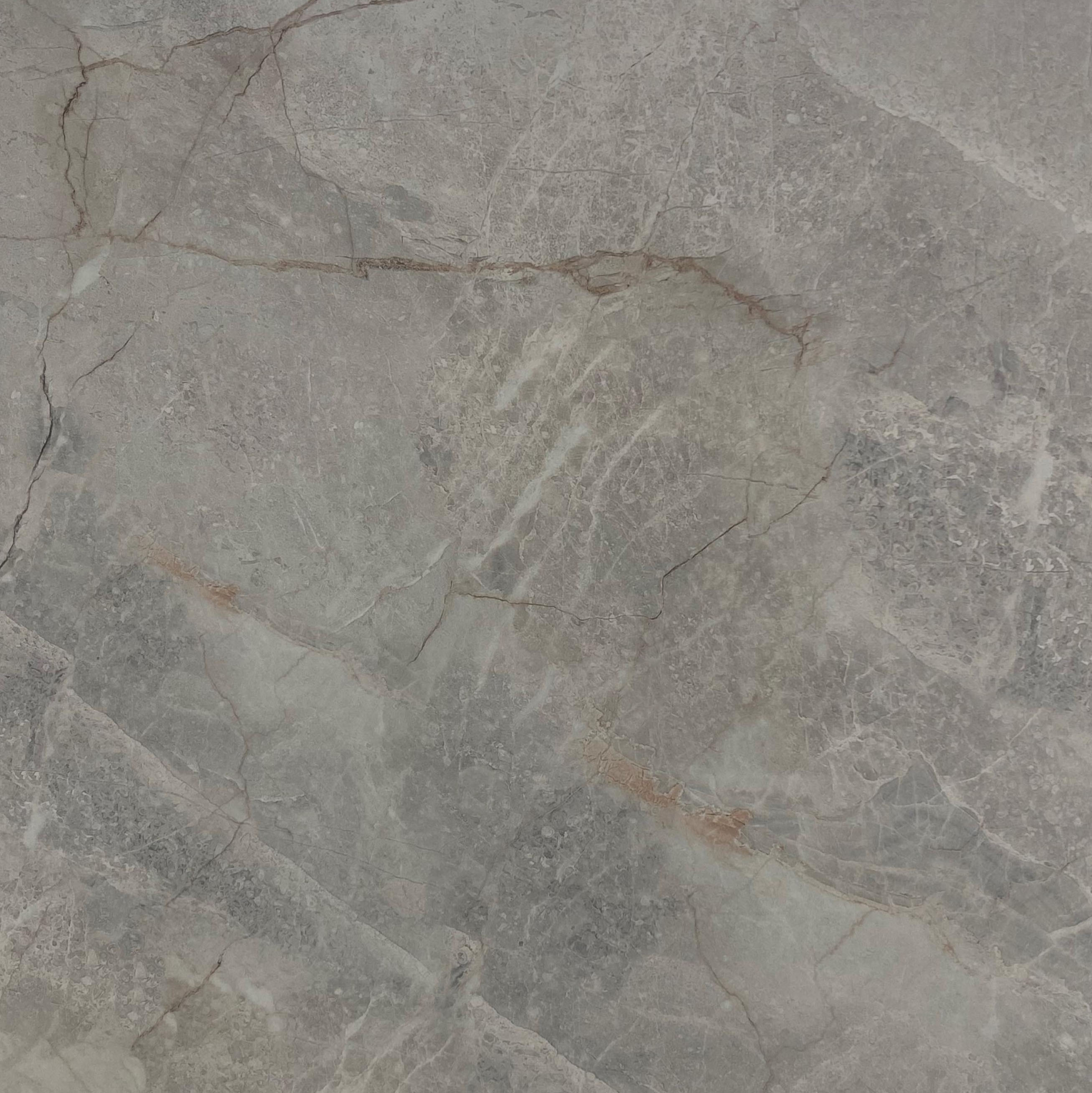 Firebrick Polished Glazed Tiles Floor 60x60cm Wall Interior Panels Gray Hotel Bathroom