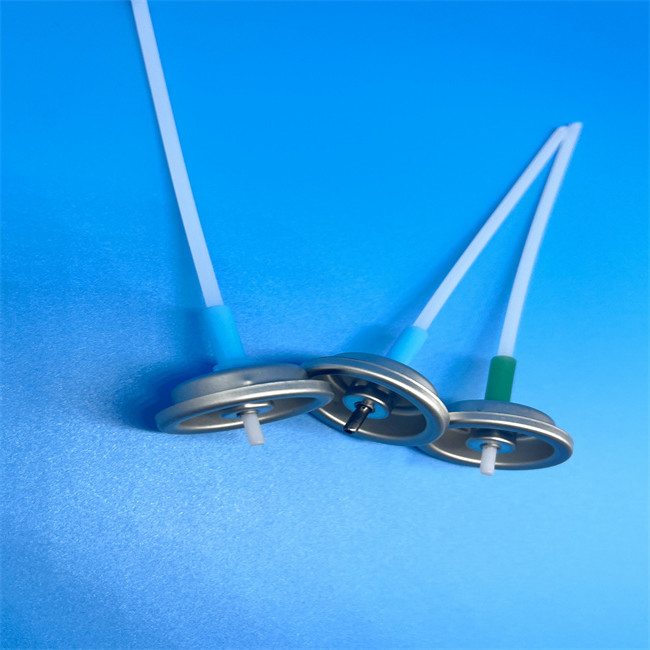 Button Actuated Mist Spray Aerosol Valve Free Sample Aluminum Gasket Seal Tianjin Port