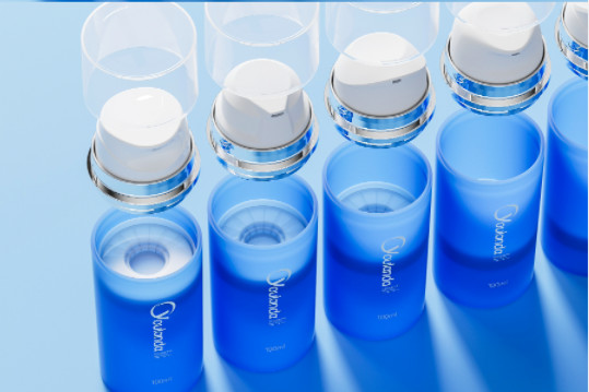 50ml 80ml 150ml Plastic Airless Bottle PP Airless Bottle Set With 10 Pump Head