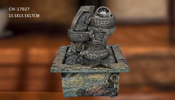 Office Decor Polyresin Brick Indoor Outdoor Fountains