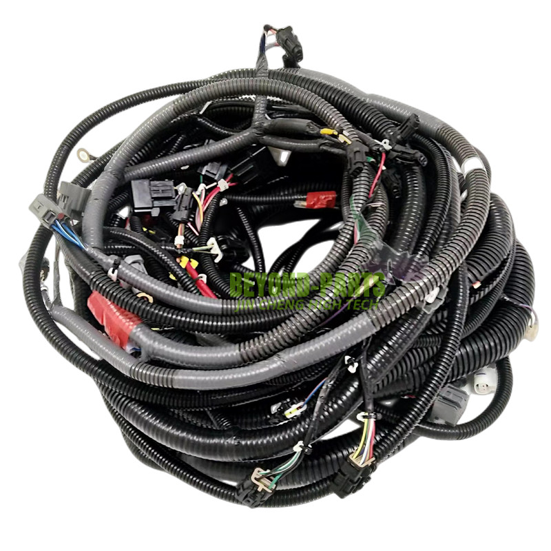 CX 210 Excavator Spare Parts Engine External Internal Cabin Console Monitor Wire Harness
