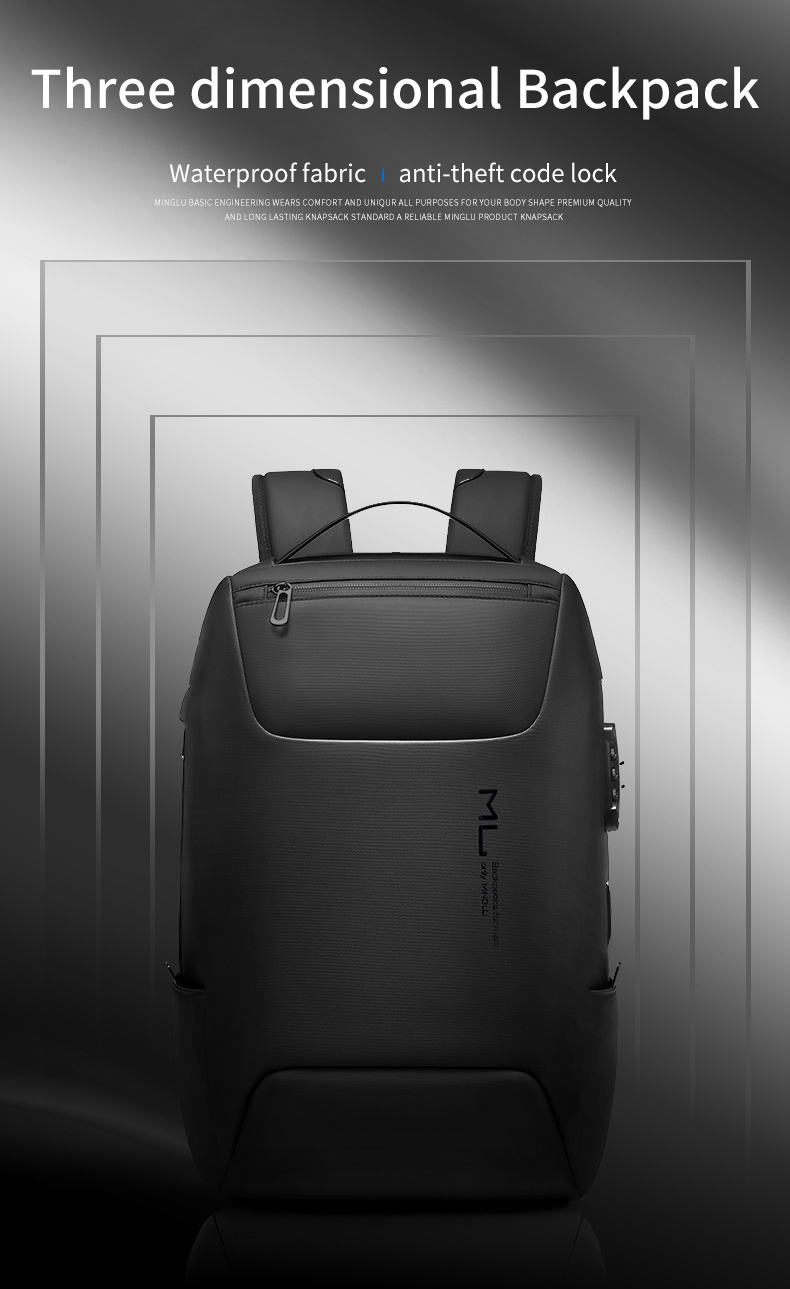 New bag laptop usb charging anti theft men college school waterproof bagpack backpack bag backpacks for men