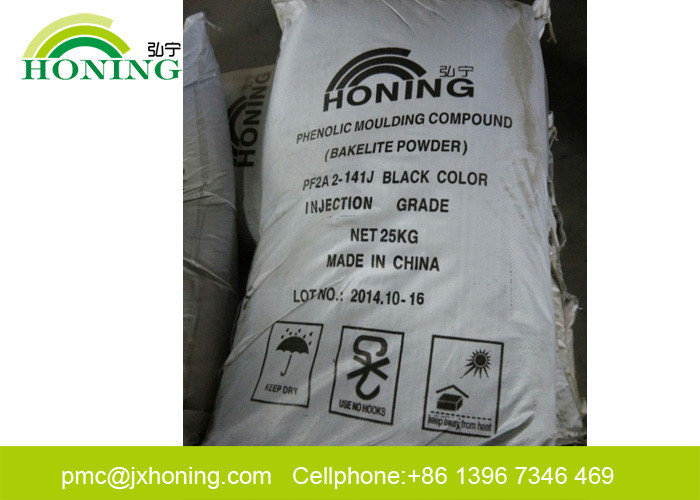 Bakelite Moulding Powder In Black Color With Good Insulating Properties For Capacitors