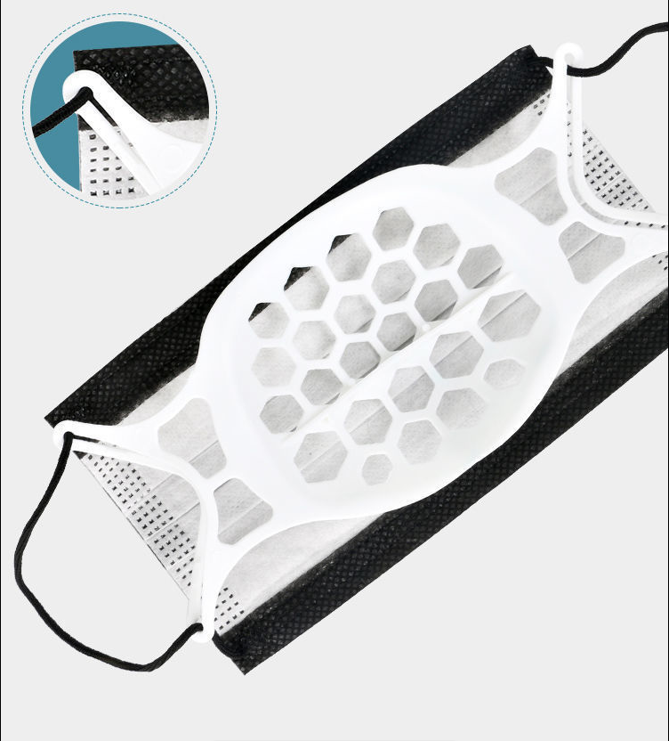 Hot selling 3D Face Cover Masked Masking Bracket holder for Breathing Washable Reusable 3D Bracket