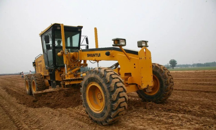 Shantui Mini Tractor Grader Road Construction Machinery 12 Ton 140HP Hydraulic Gear Pump 140HP SG14