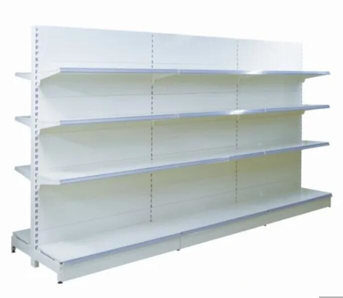 Stable Strucuture OEM Double Sided Display Shelf For Supermarket Display