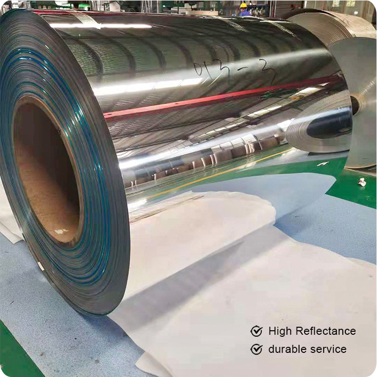 High Reflective Mirror Aluminium Reflector Sheet Mirror Polished Aluminum Sheet Coil