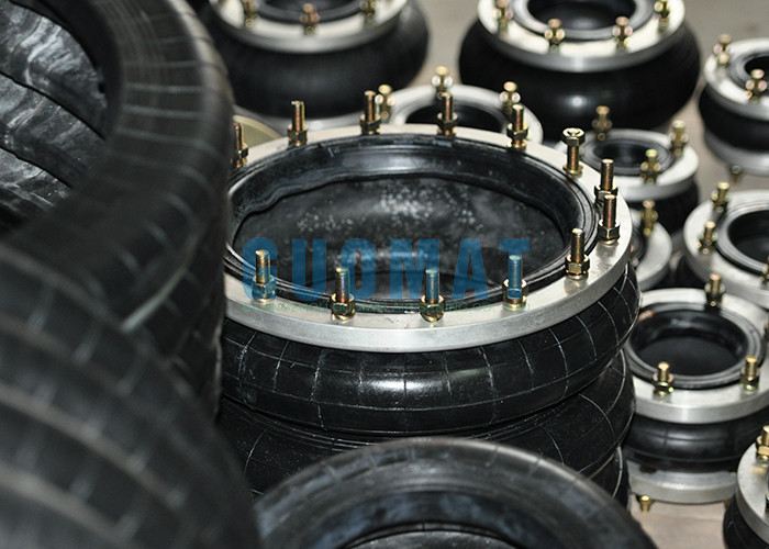 Pneumatic Suspensions Rubber Air Spring S-400-5 On Actuators For Concrete Block Machinery