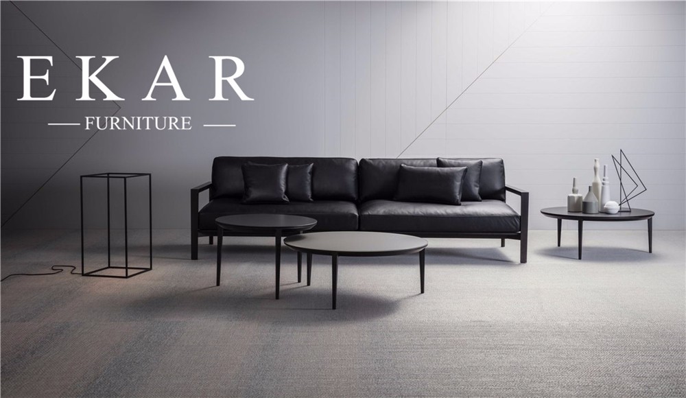 European Modern Simple Wooden and Fabric Sectional Sofa Set ZZ-T-040