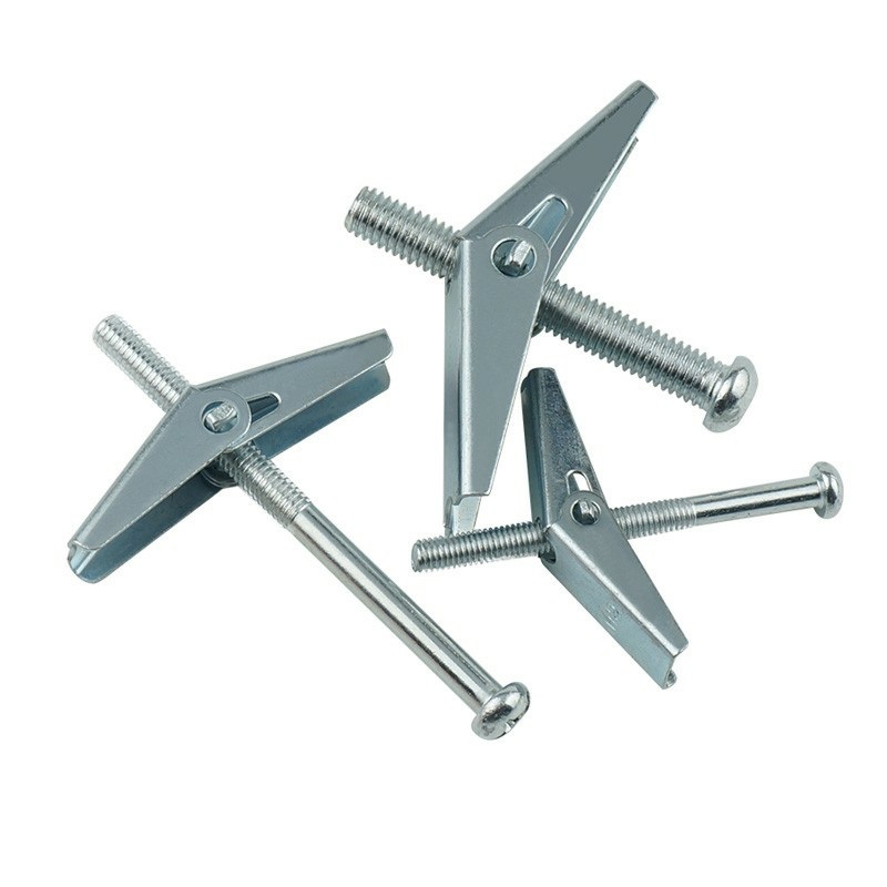 Durable Mechanical Carbon Steel Butterfly Toggle Bolt for Heavy-Duty Applications