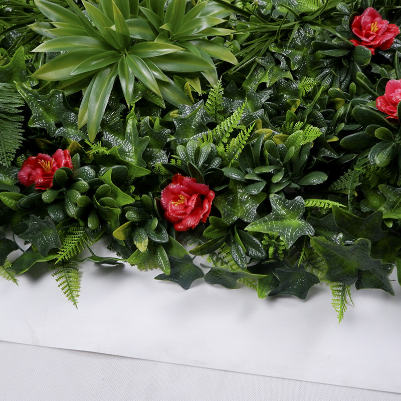 Home Garden Decorative DIY Wall Hanging Synthetic Grass Fence Foliage Green Wall