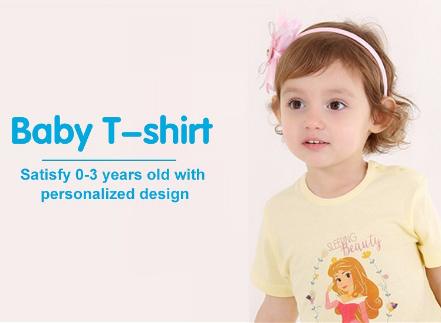Soft and Durable Baby Girl T-shirt in 100% Cotton Single Jersey with Short Sleeves