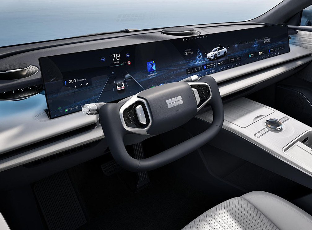 Automatic Transmission Geely E8 Pure Electric Coupe 5 Seat