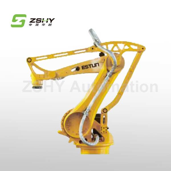 Arm Span 2m Robot Palletizing Systems Robot Palletizer For Food And Beverage Industry
