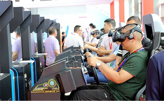 Indoor Playground Racing Driving Simulator Virtual Reality Game 9D Vr Gaming Equipment