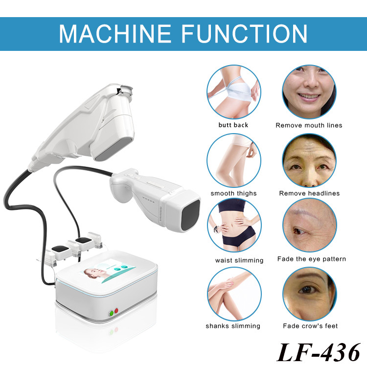 LF-436 Hifu Liposonic 2 in 1 hot in usa Hifu Slimming Liposonic Device Body Cellulite Removal Machine