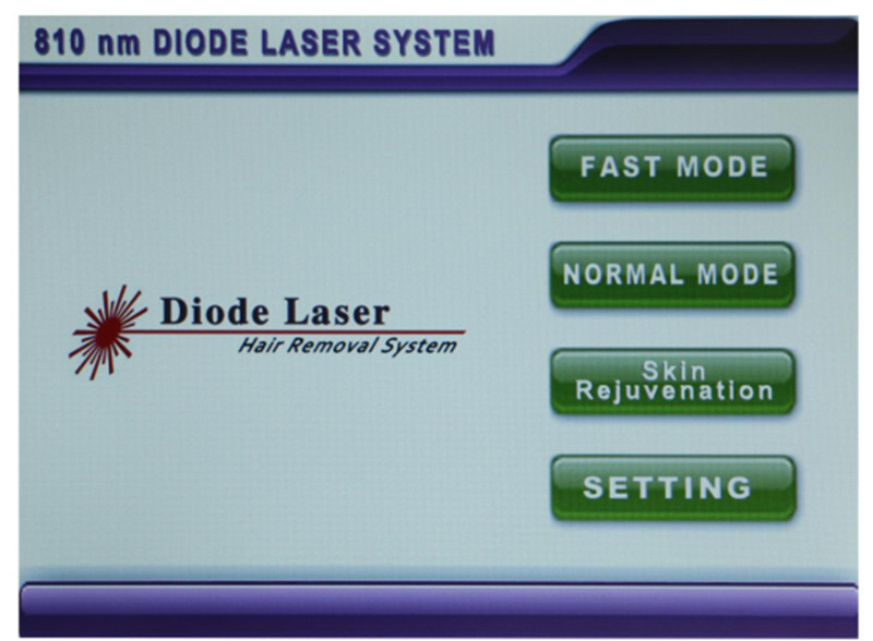 Skin Rejuvenation 808nm Diode Laser Machine For Hair Removal