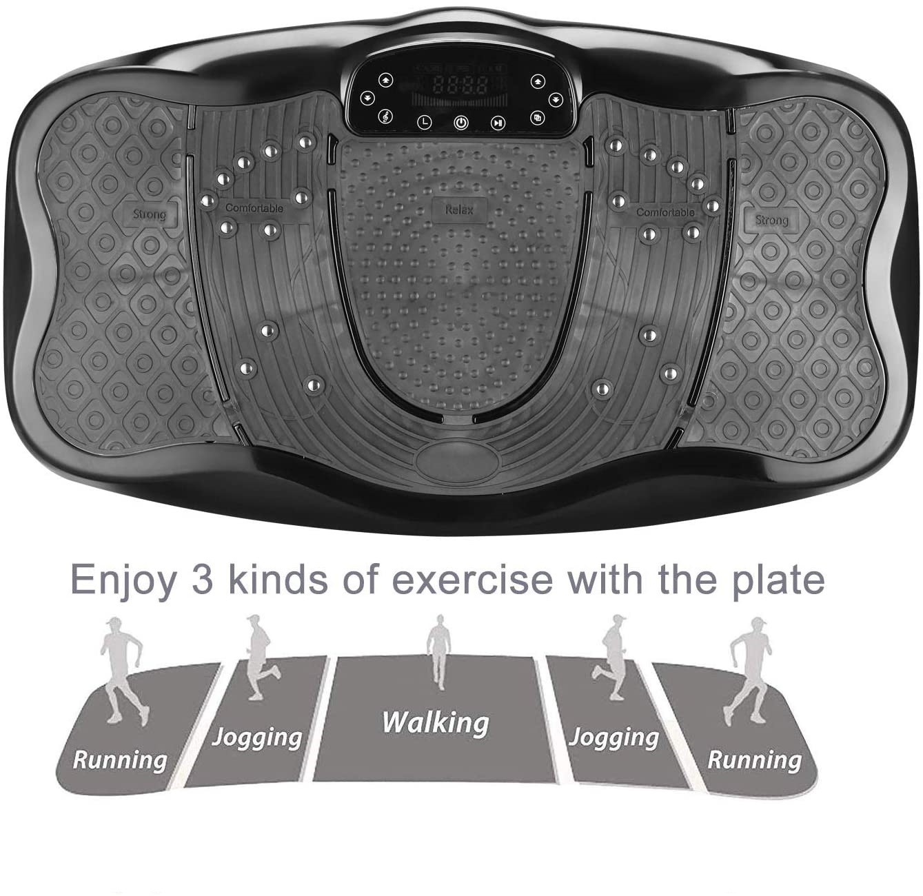 200W Remote Control Fat Burning Vibrating Machine For Weight Loss