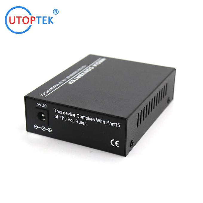 Lowest Price 10/100/1000m Fast Ethernet Fiber Optic Media Converter 20km FTTH Media Converter RJ45 Fiber Optical