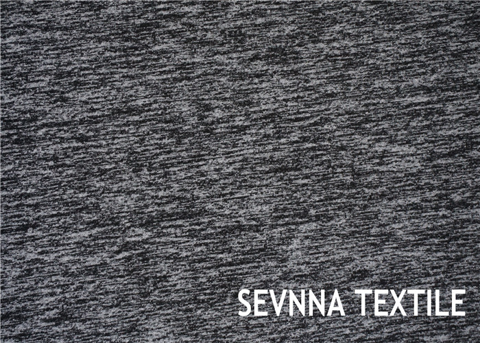 Color Block Nylon And Spandex Fabric , Jacquard Textured Waterproof Spandex Fabric