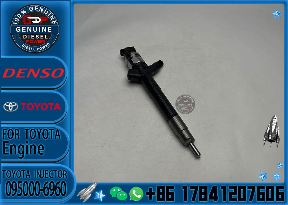 Diesel Fuel Engine Injector 095000-6410 23670-0R030 095000-6960 23670-09180 Avensis 2.2 D 2AD-FTV engine parts