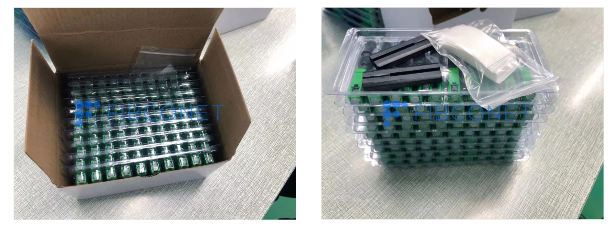 FTTH Single-Mode Waterproof SC APC Fiber Optic Fast Connector with Grinding End-Face