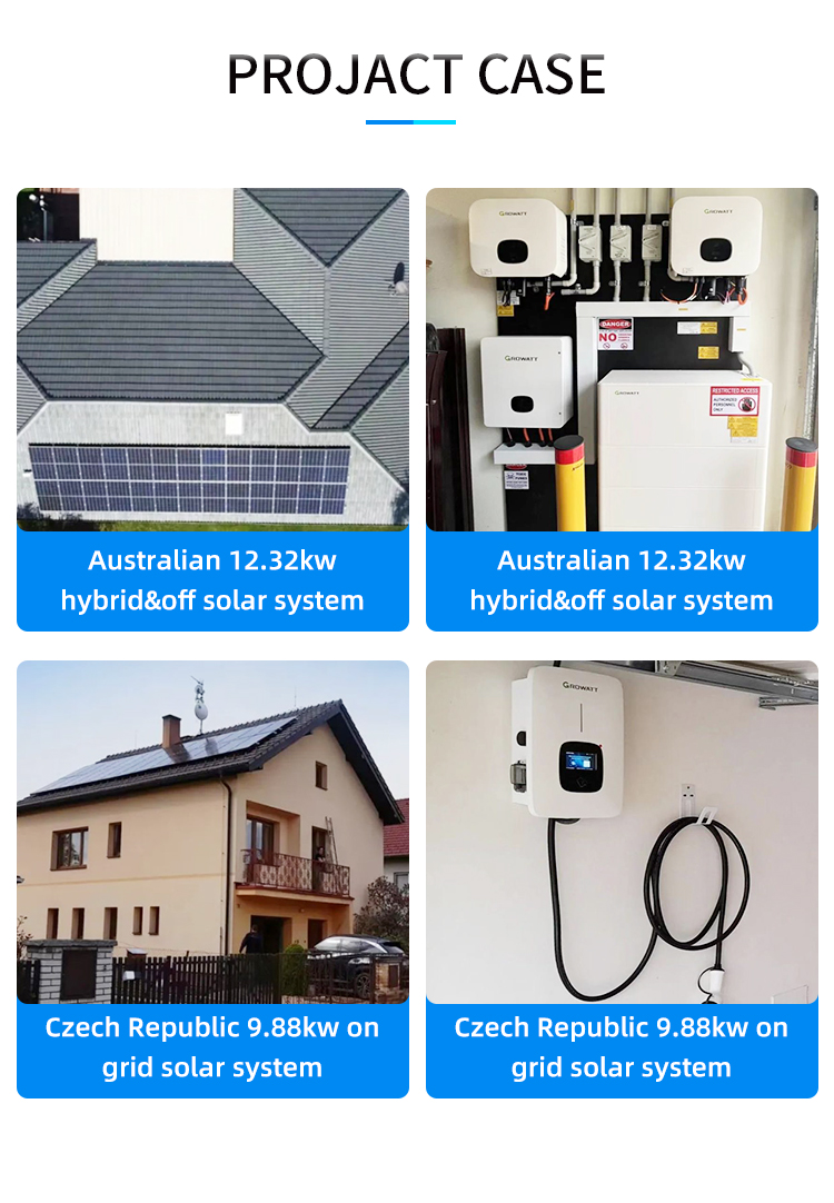 Photovoltaic Solar Panel Power System 9KW All In One For Home On Grid