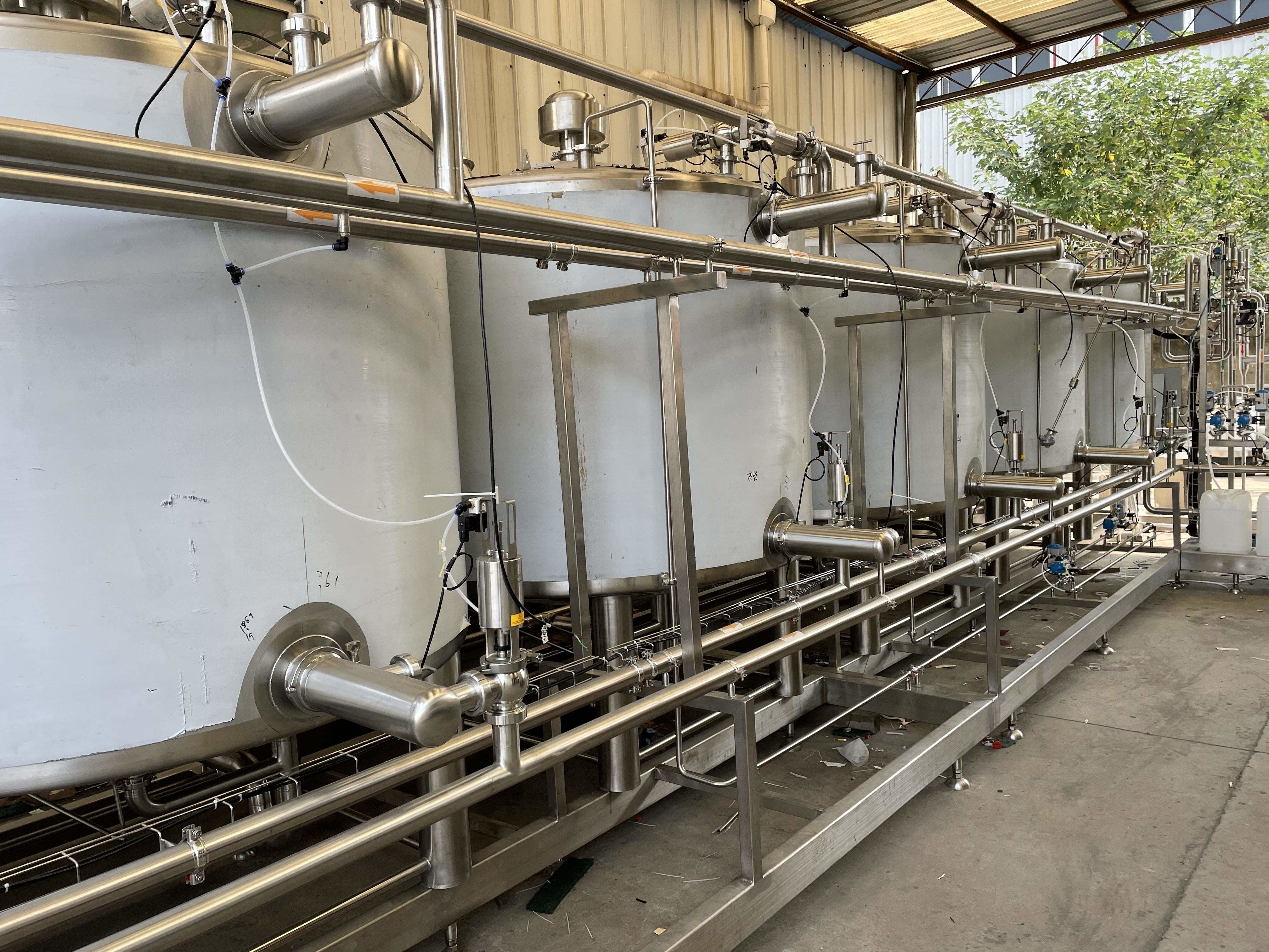 Small Scale Yogurt Production Line Dairy Milk Processing Machine 220V/380V