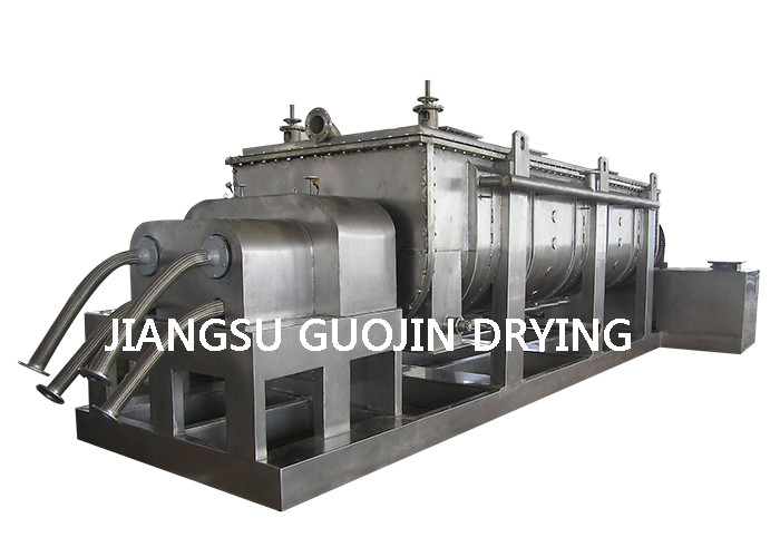 40M2 Heat Transfer Area Sludge Drying Machine Hollow Paddle Blade Dryer
