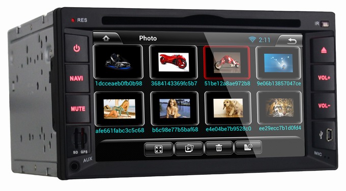 Ouchuangbo Universal Car DVD GPS Navigation Android 4.2 System USB iPod 3G Wifi Radio Player OCB-2815B