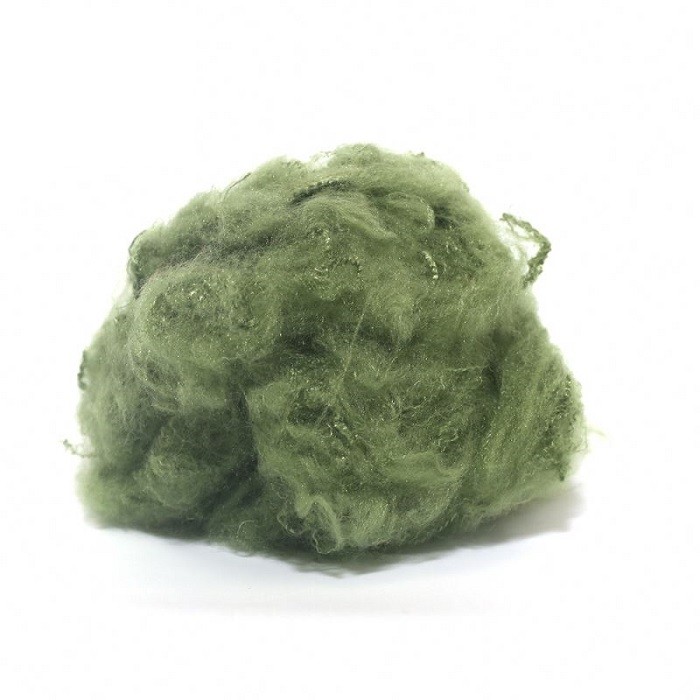 1.7D 51MM Solid Dope Dyed Polyester For Non Woven Fiber