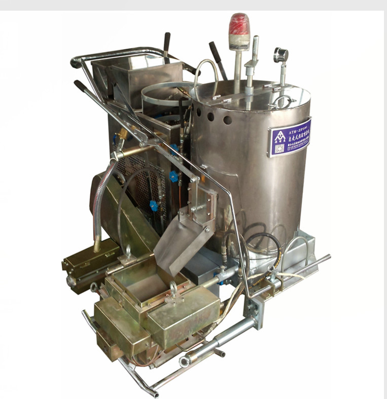 Liquefied Petroleum Gas Thermoplastic Road Marking Spray Paint Machine