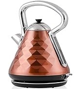 Braising Cups Electric Kettle Hot Water Heater BPA Free Fast Boiling Cordless Water Warmer