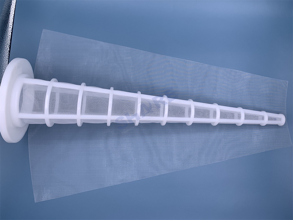 120um-700um Micron Polyethylene Filter Mesh Chemical Resistance PE Mesh in Rolls Piece Tube Bag Molded Filter