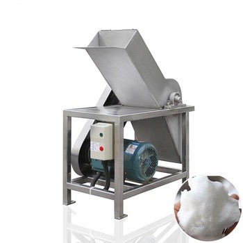 stainless steel small electric block ice crusher machine