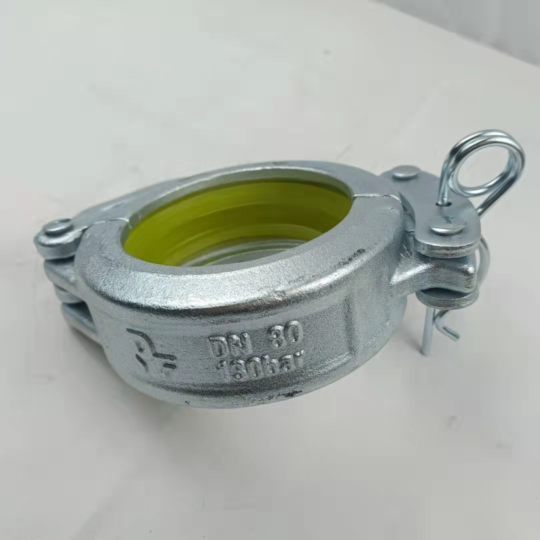 Putzmeister Concrete Pump Clamp DN125 Forged Pipe Quick Clamp